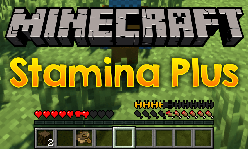 Stamina Plus mod for minecraft logo