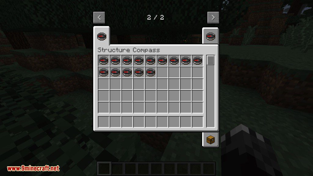 Structure Compass mod for minecraft 01
