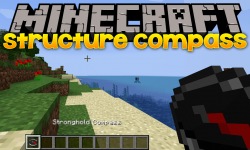 Structure Compass mod for minecraft logo