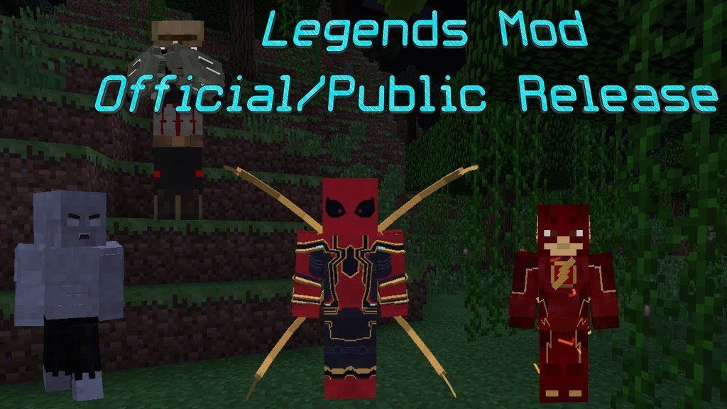 The Legends Mod 1 7 10 Superheroes Unlimited Kaiju Horror Star Wars 9minecraft Net