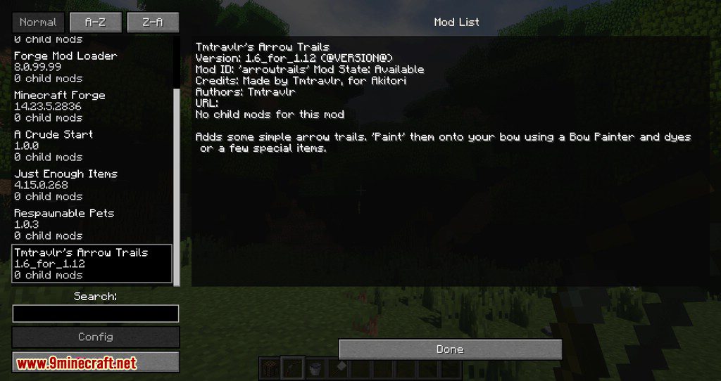 Tmtravlr_s Arrow Trails mod for minecraft 12