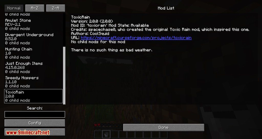 Toxic Rain mod for minecraft 12