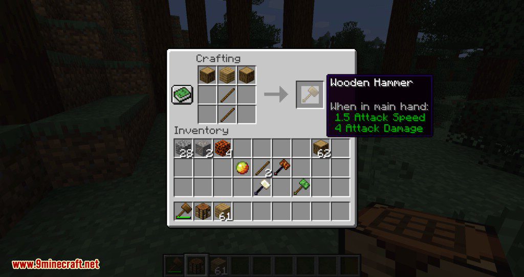Vanilla Hammers mod for minecraft 12