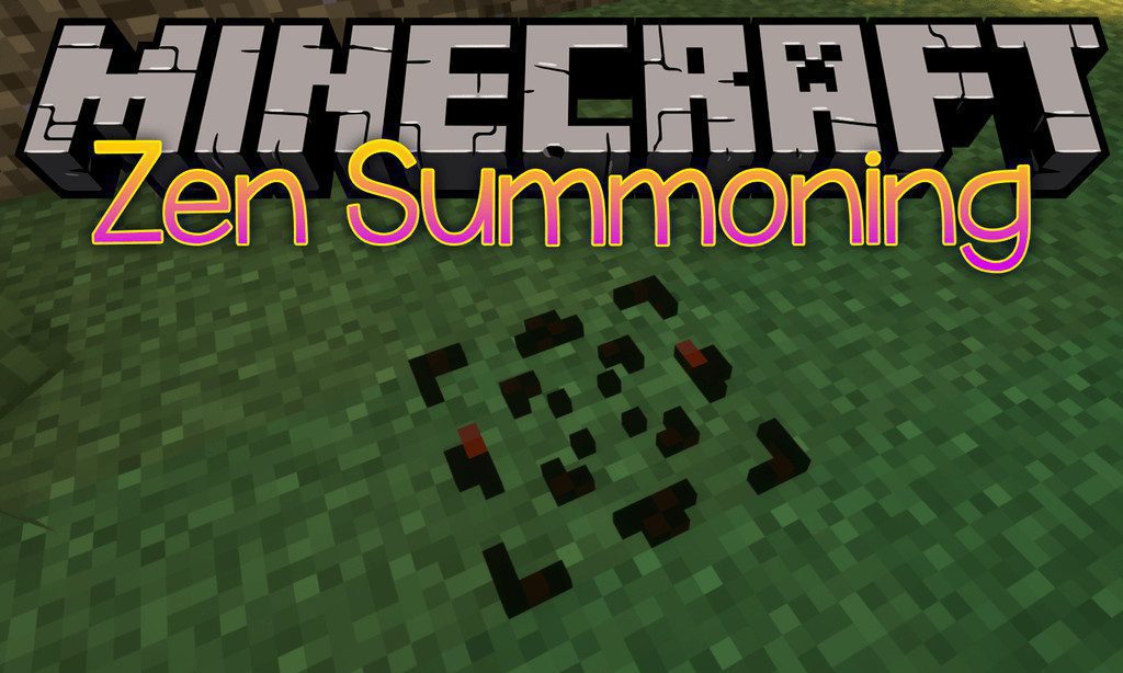 Zen Summoning mod for minecraft logo