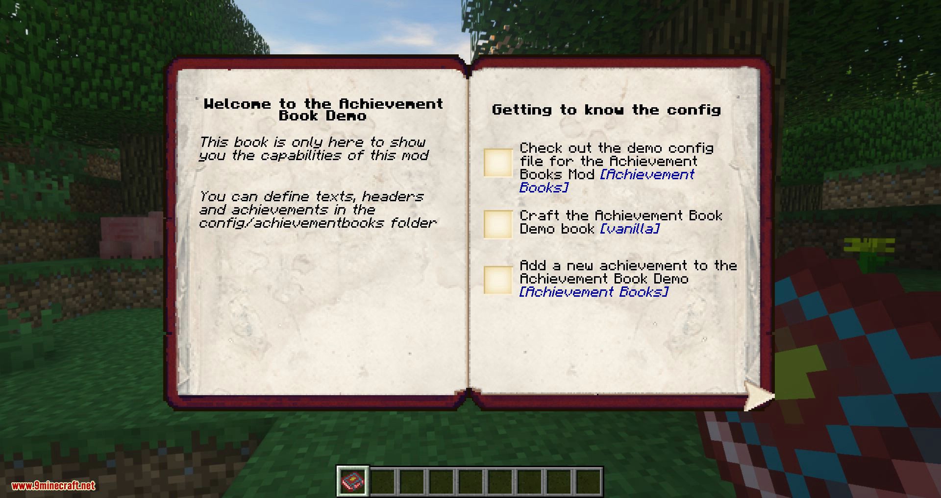 Achievement Book mod for minecraft 02