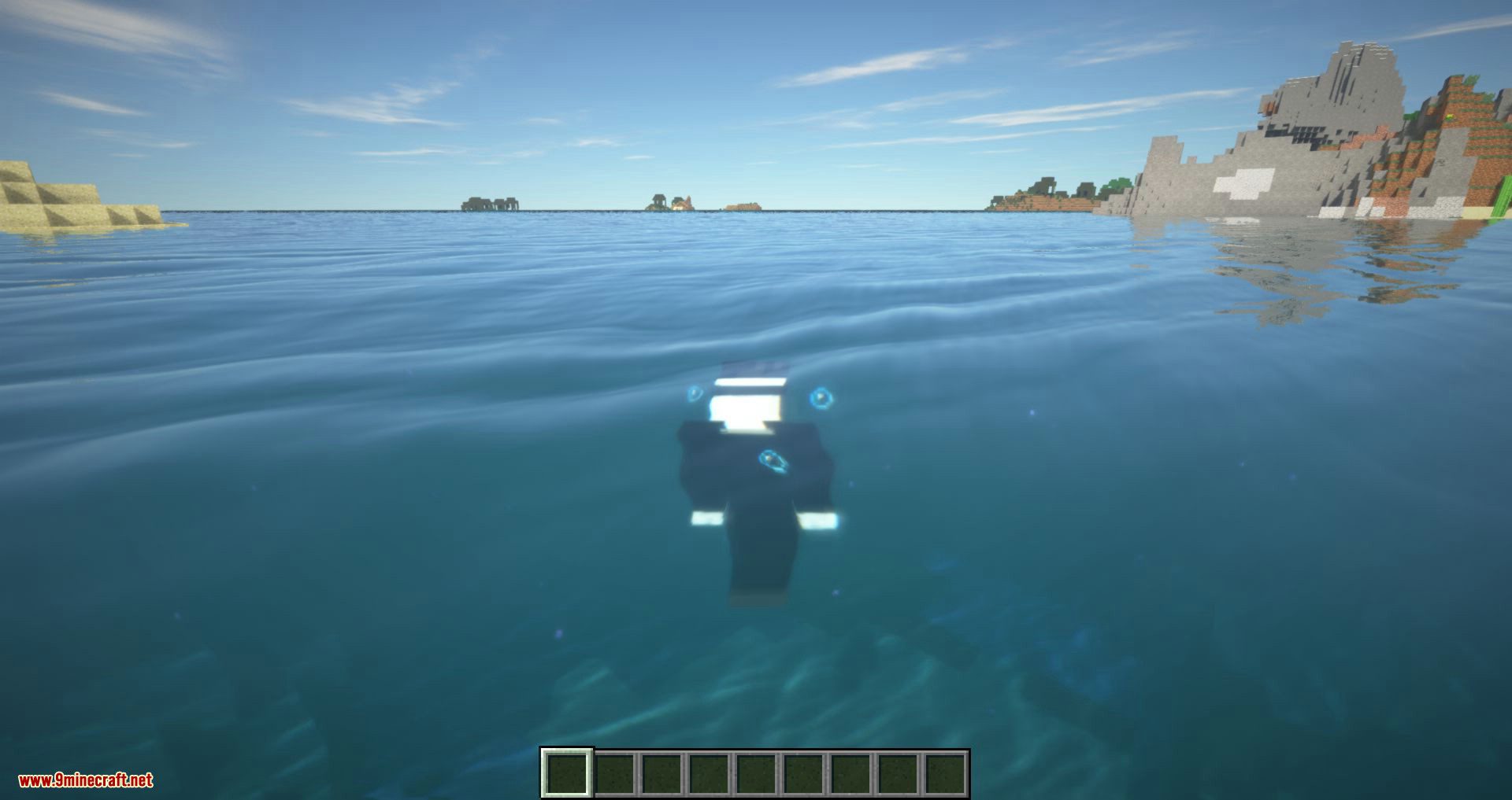 Better Swimming mod for minecraft 02