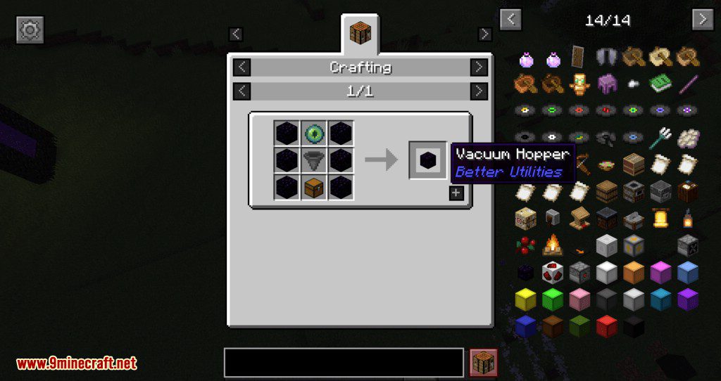 Better Utilities mod for minecraft 25