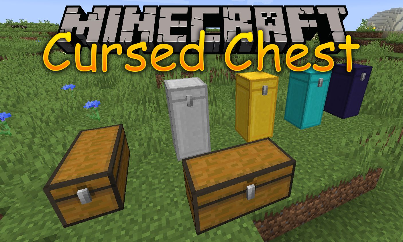 Cursed Chest mod for minecraft logo