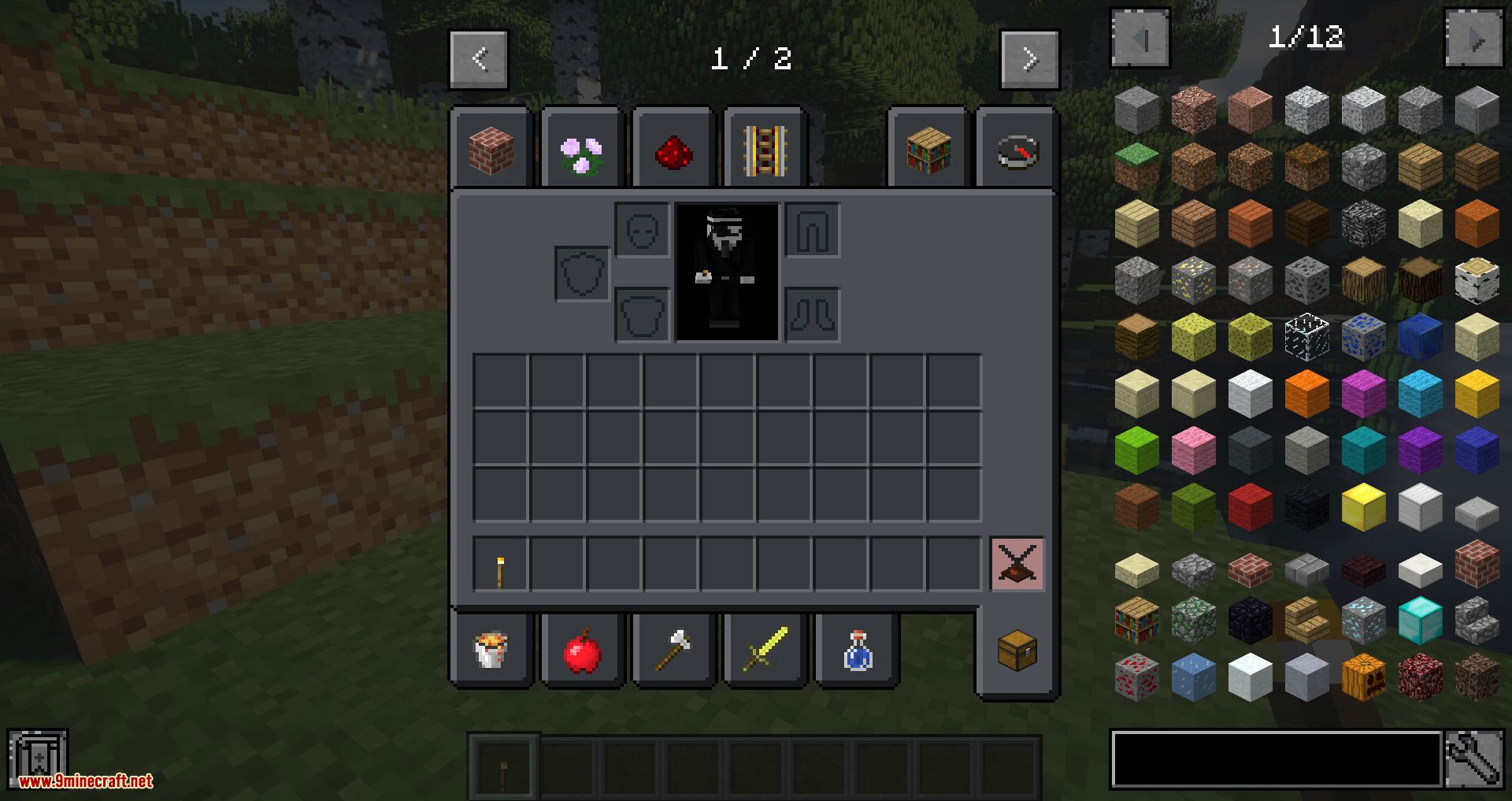 Dark Theme Mod for minecraft 02