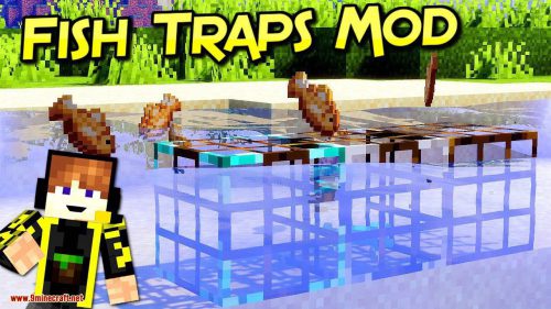 Fish Traps mod for minecraft logo
