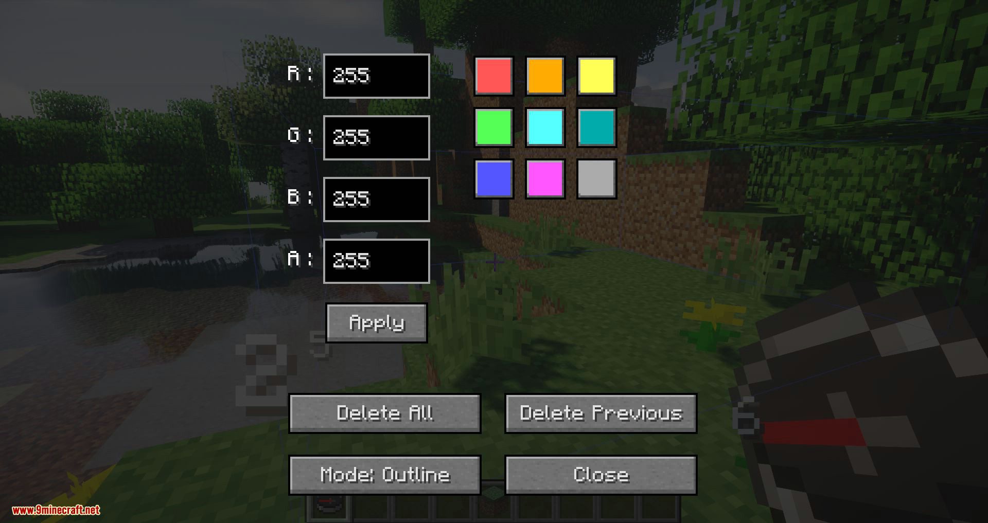 Measuring Compass mod for minecraft 03