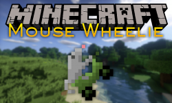 Mouse Wheelie mod for minecraft logo