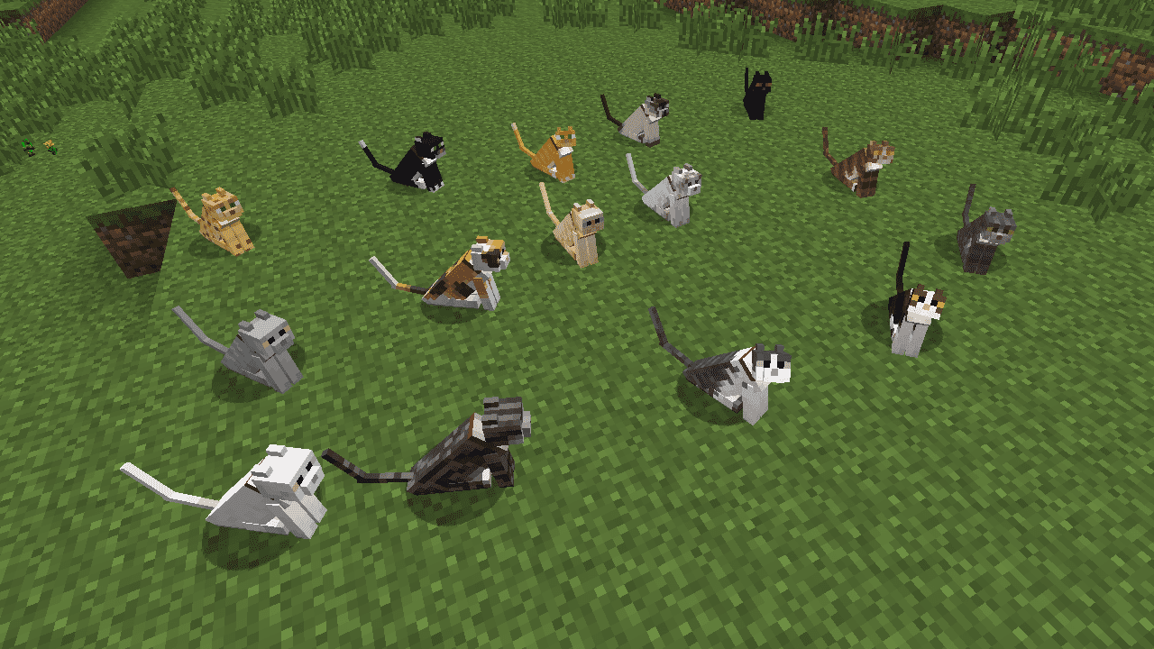 Not Enough Cats mod for minecraft 21