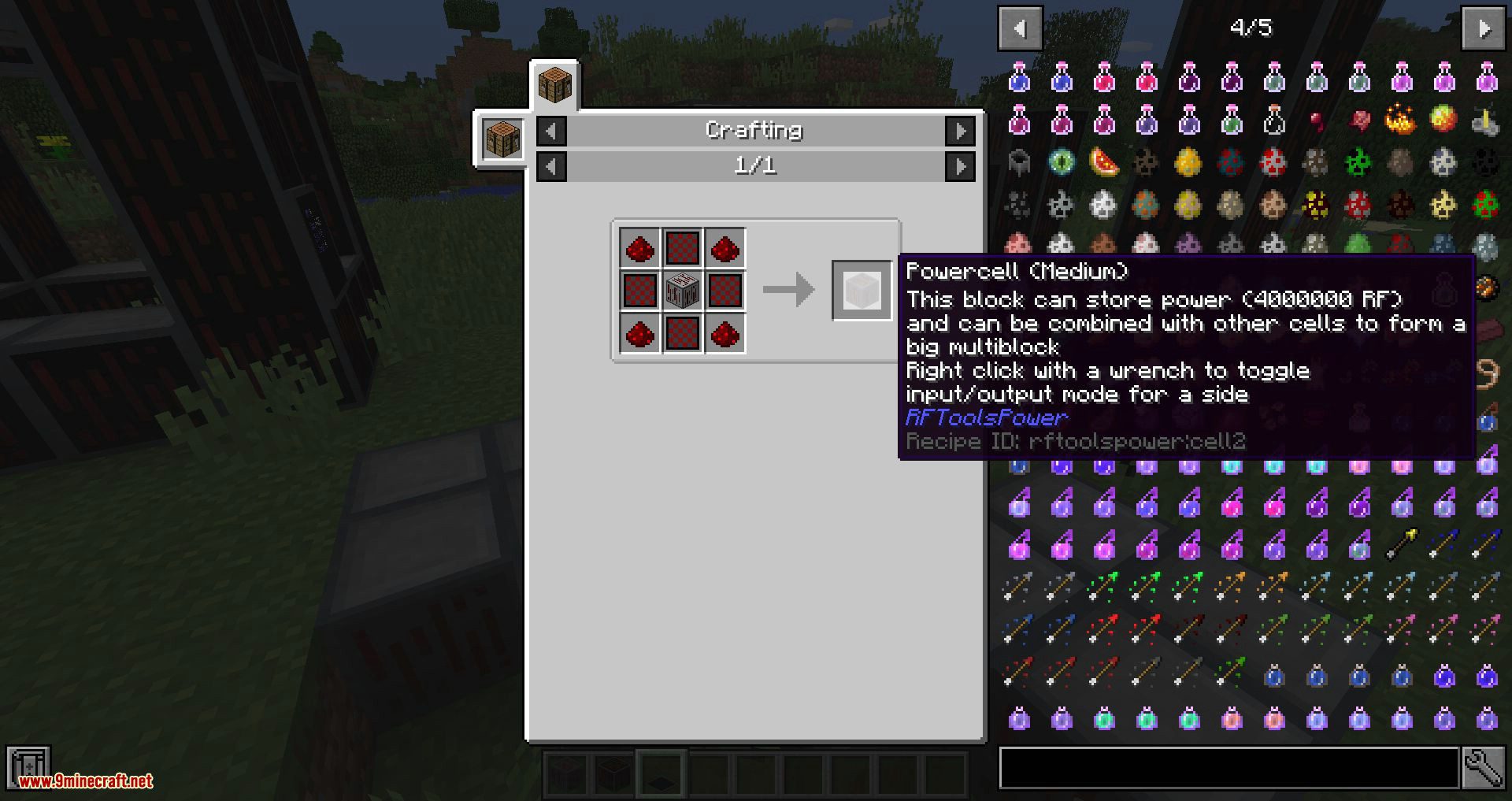 RFTools Power mod for minecraft 12