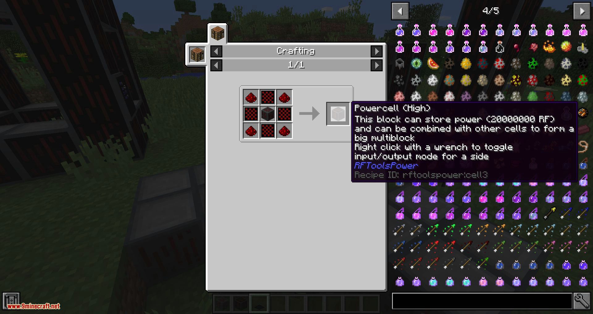 RFTools Power mod for minecraft 13