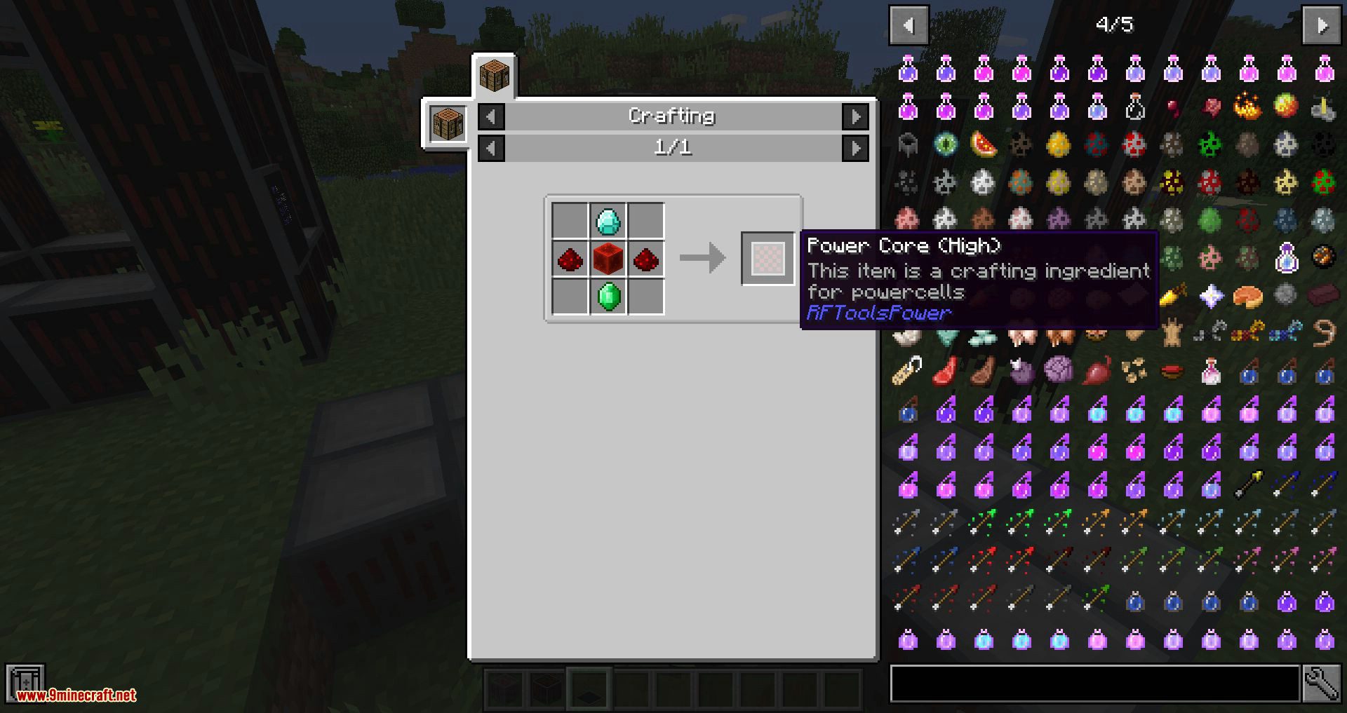 RFTools Power mod for minecraft 14