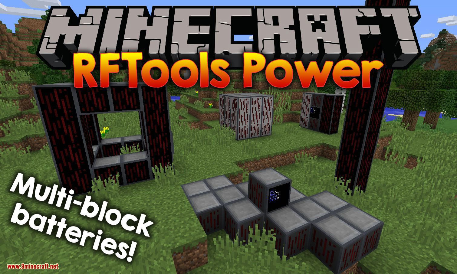 RFTools Power Mod (1.19.4, 1.18.2) - Multi-Block Batteries -