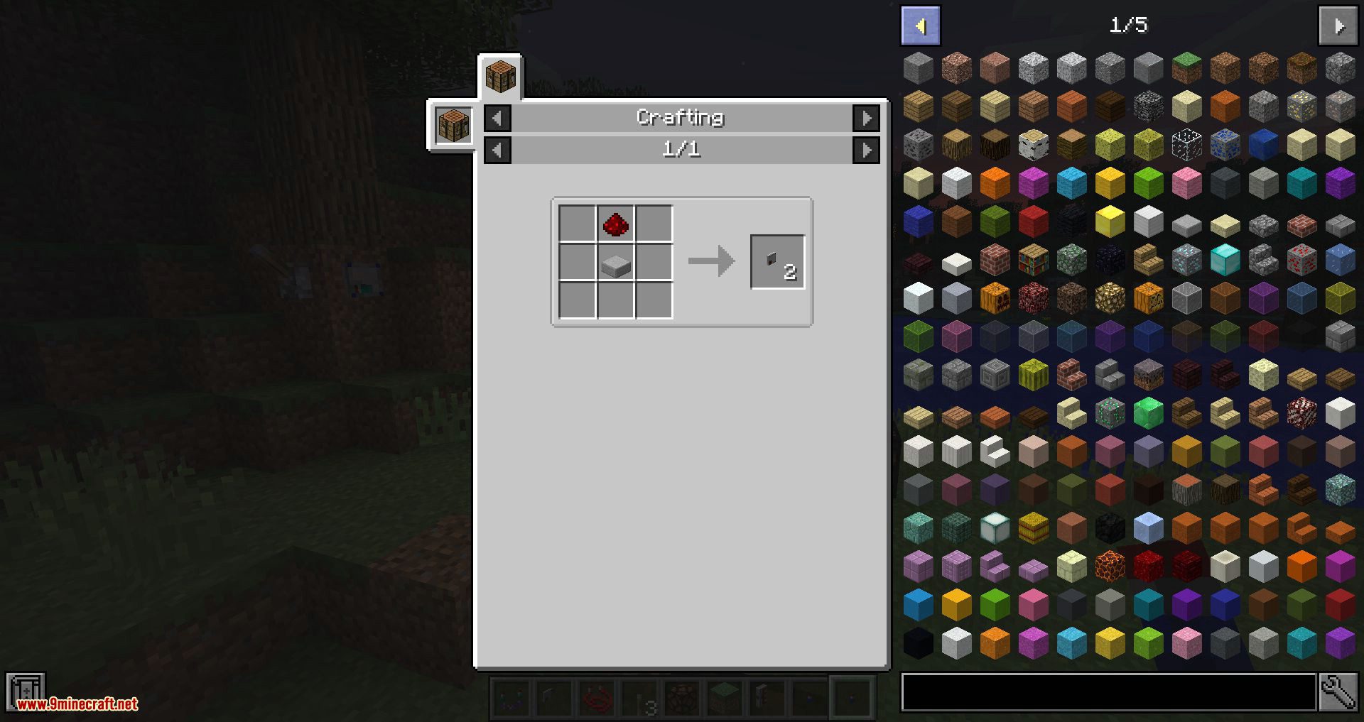 Redstone Control mod for minecraft 15