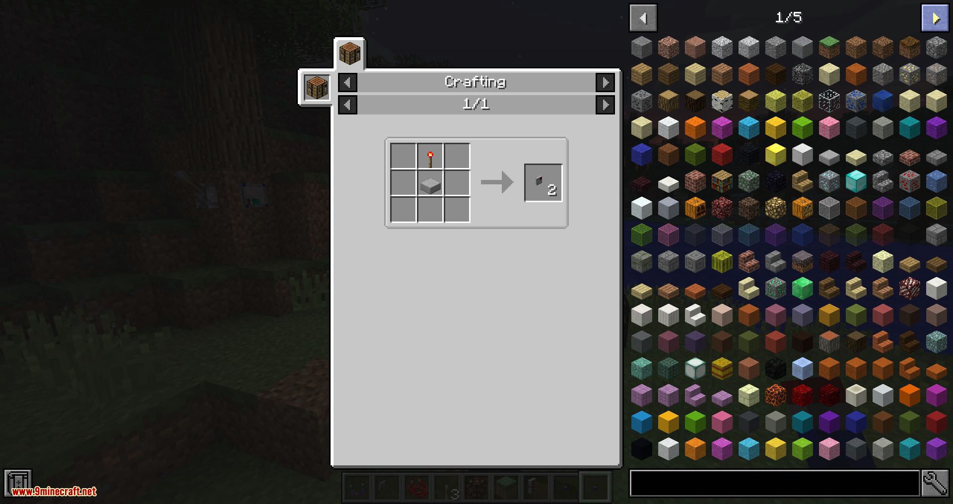 Redstone Control mod for minecraft 16