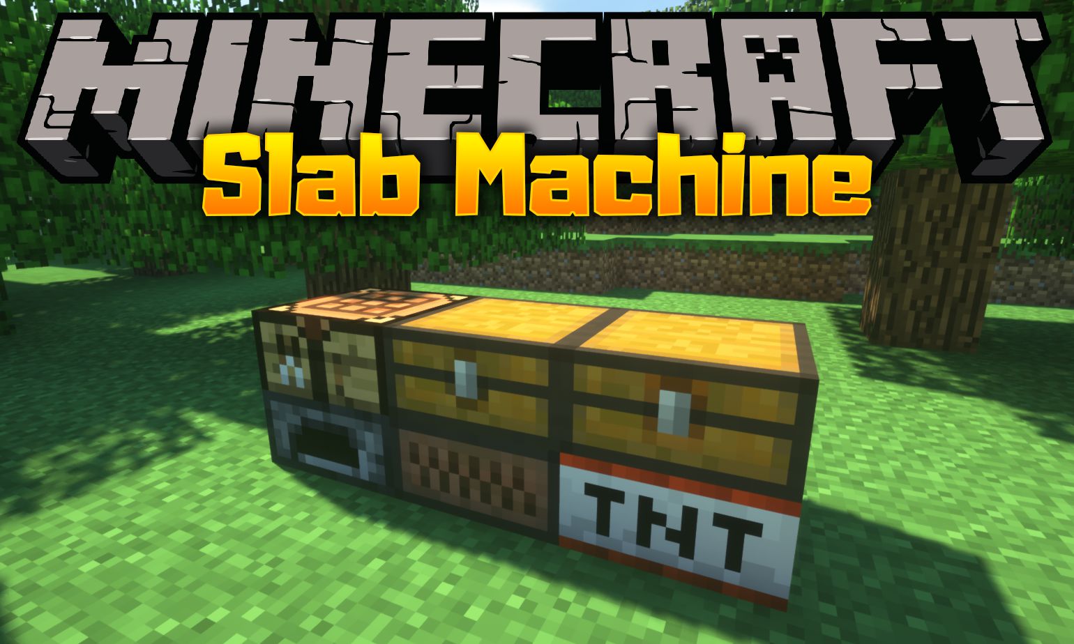 Slab Machine mod for minecraft logo