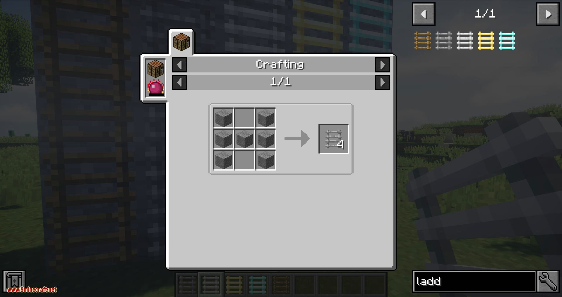 Speedy Ladders mod for minecraft 09