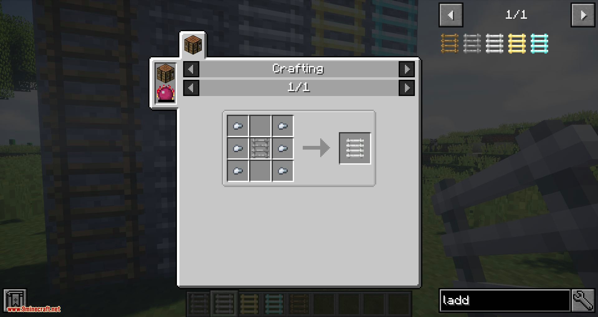 Speedy Ladders mod for minecraft 10