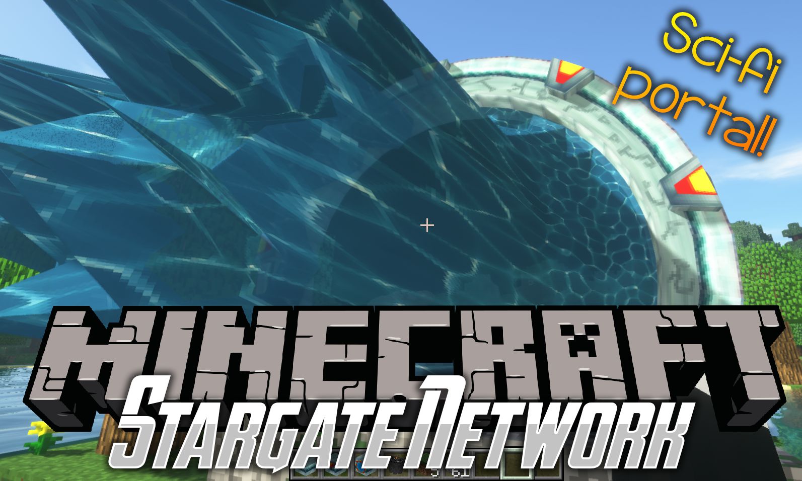 Stargate Network mod for minecraft logo