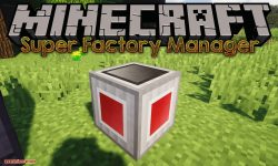 Super Factory Manager mod for minecraft logo