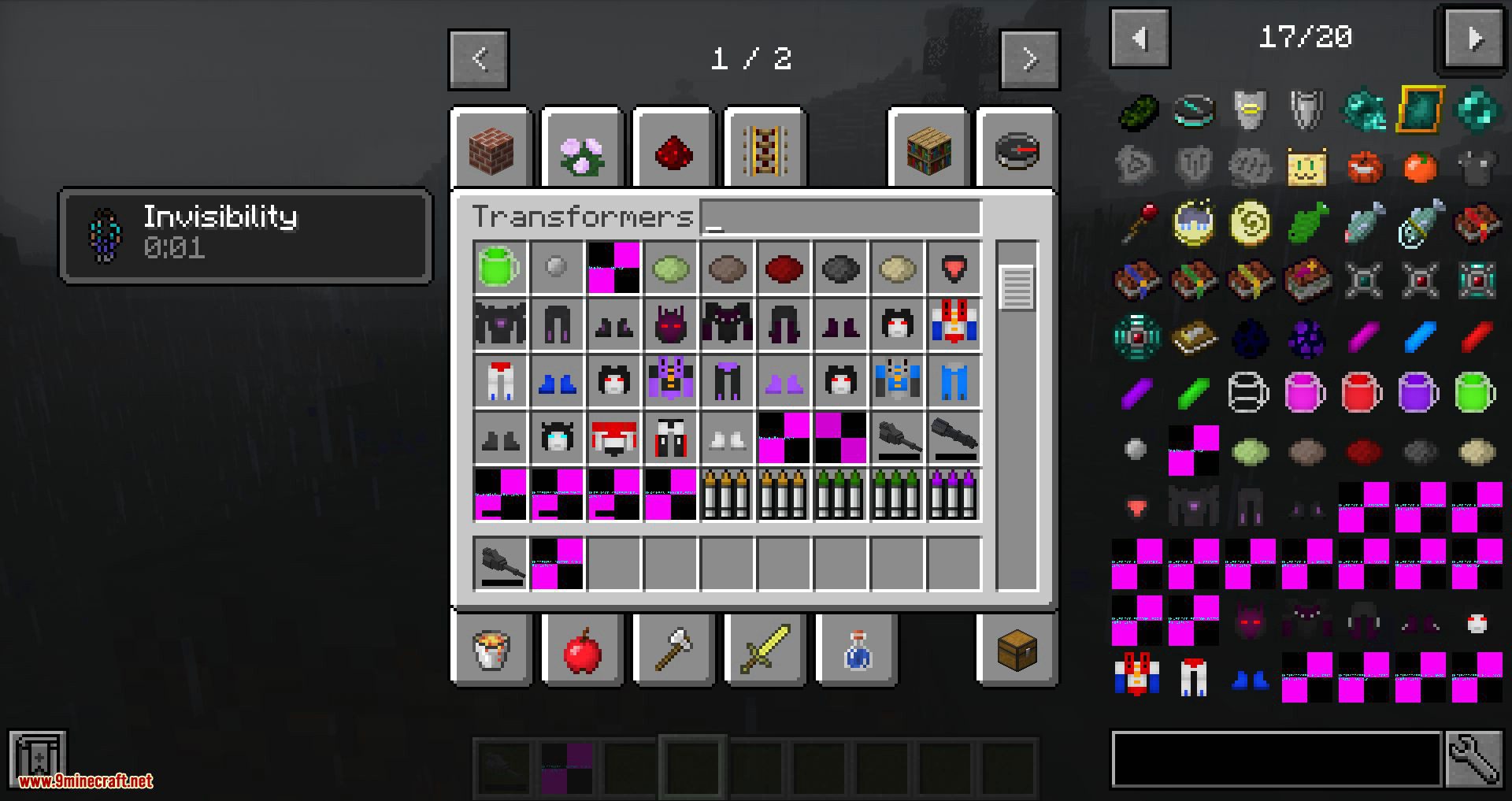 Transformer Unlimited mod for minecraft 11