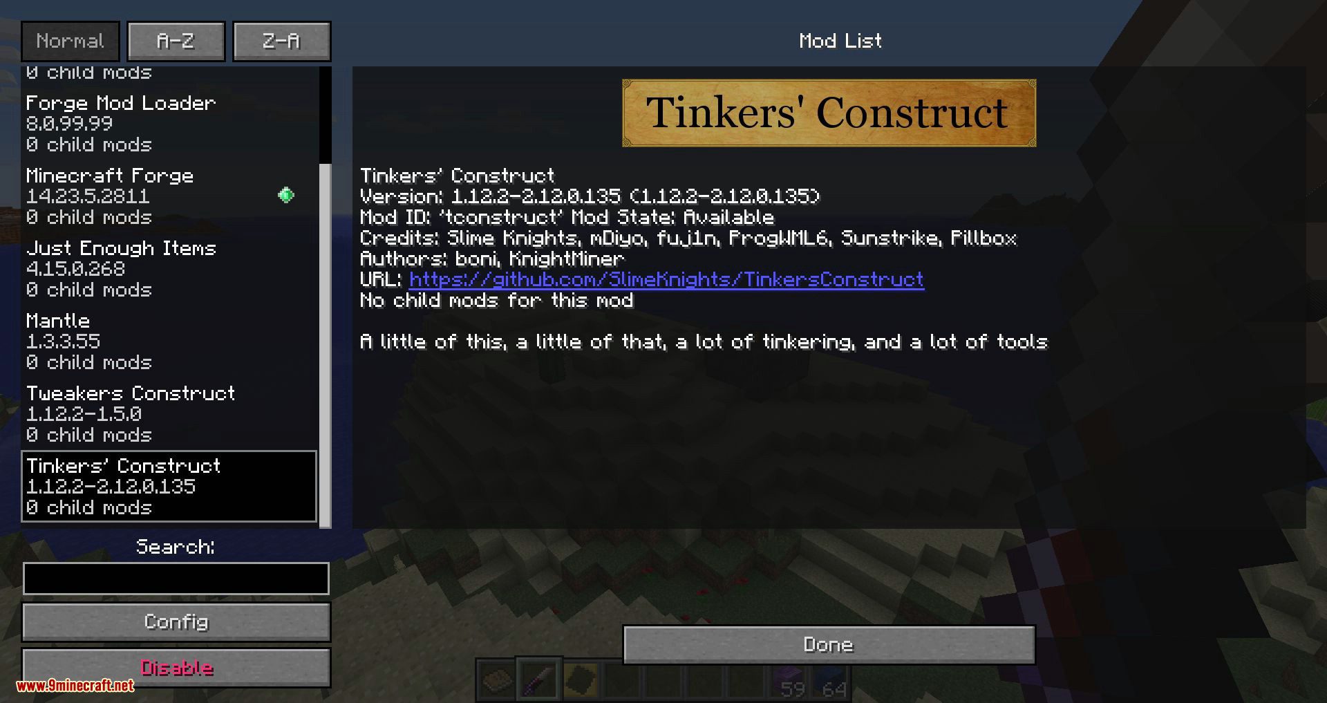 Tweakers Construct mod for minecraft 09