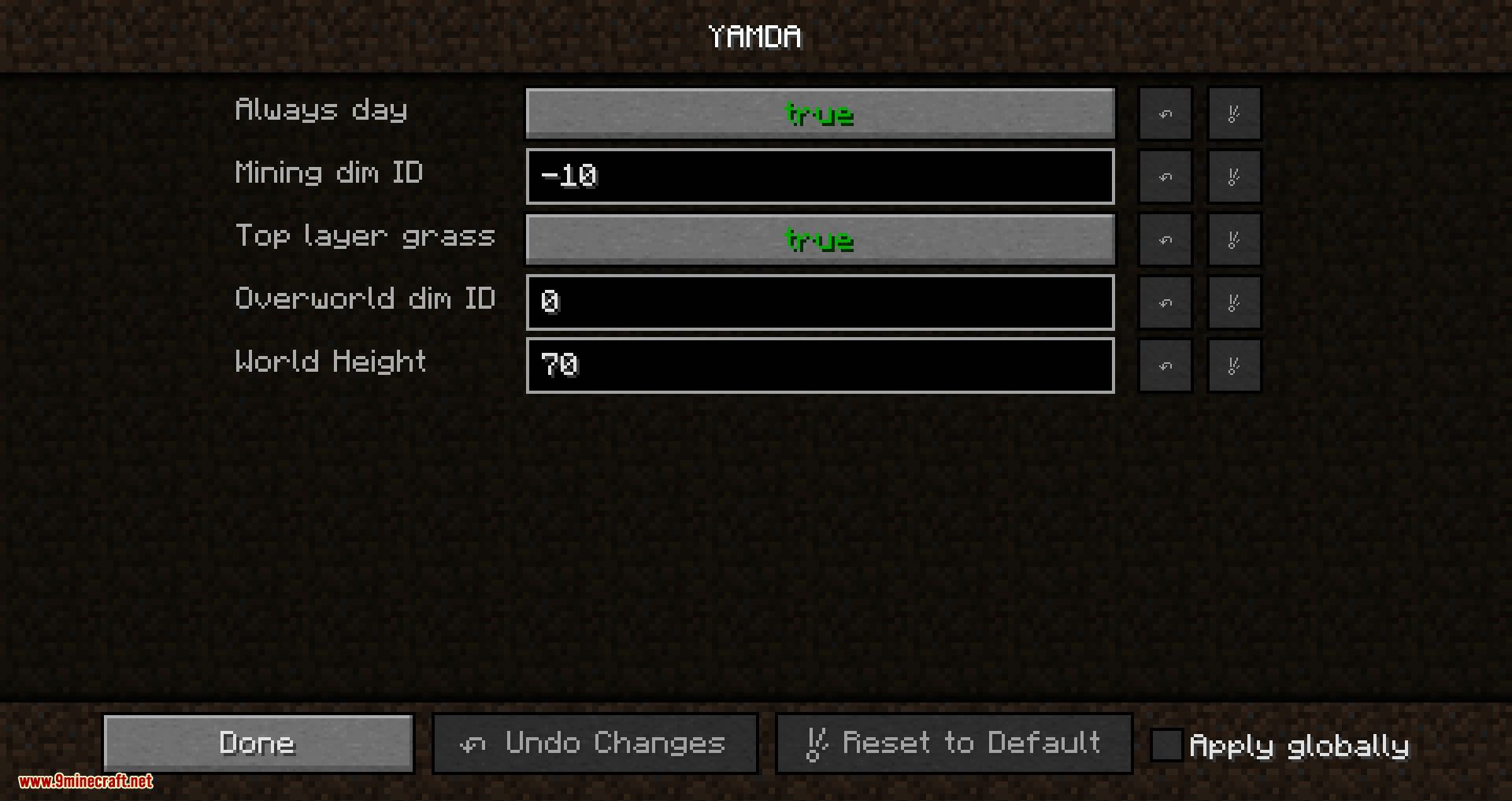 YAMDA mod for minecraft 13
