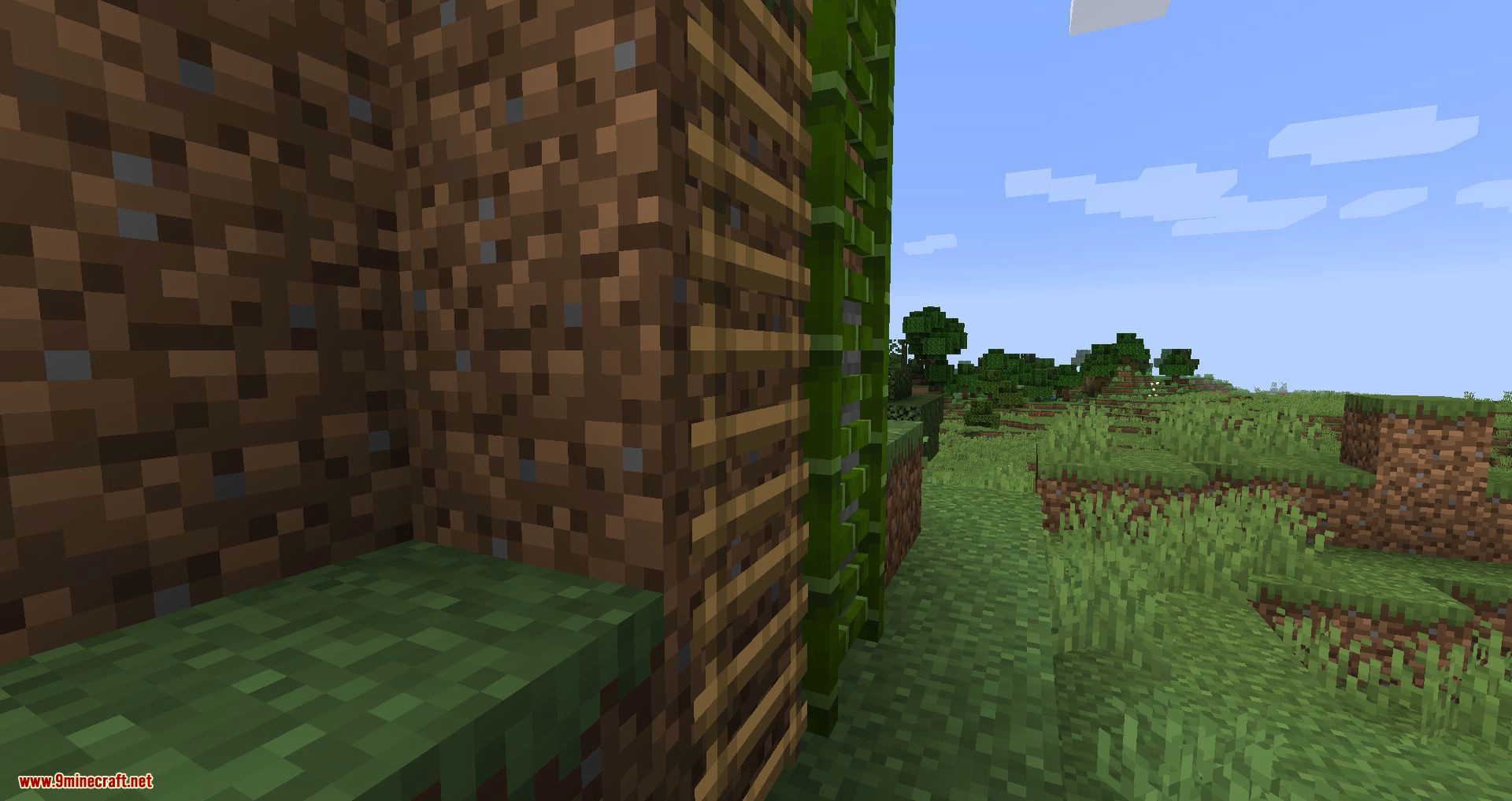 Bamboo Ladders mod for minecraft 04