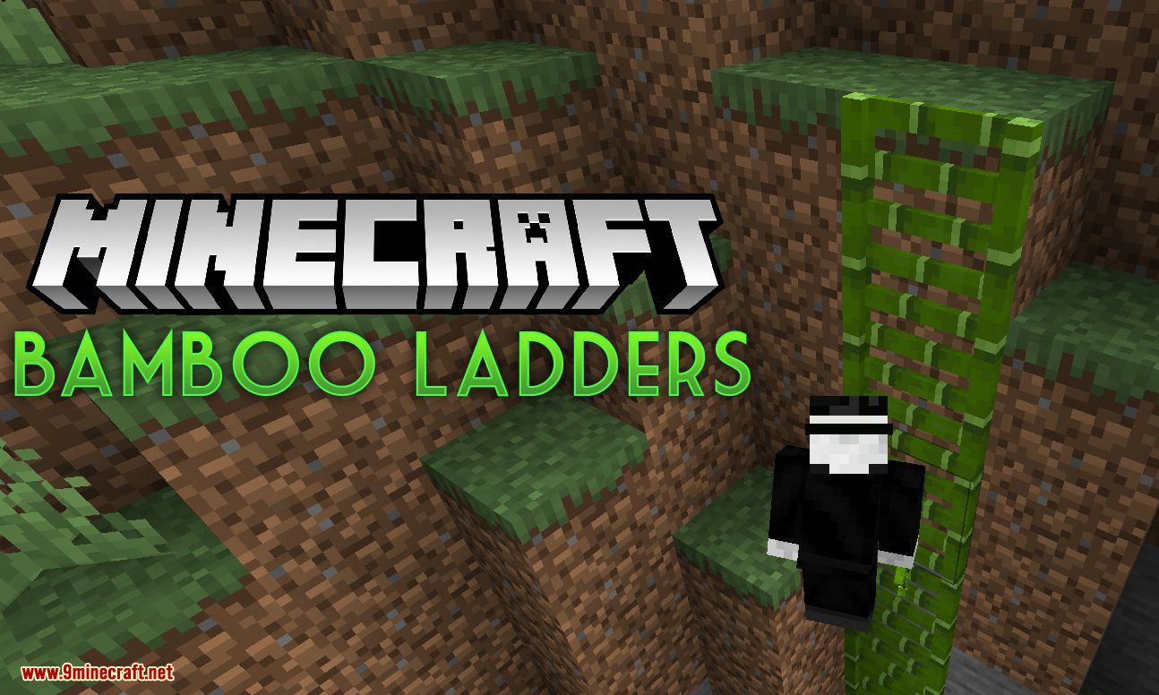 Bamboo Ladders mod for minecraft logo