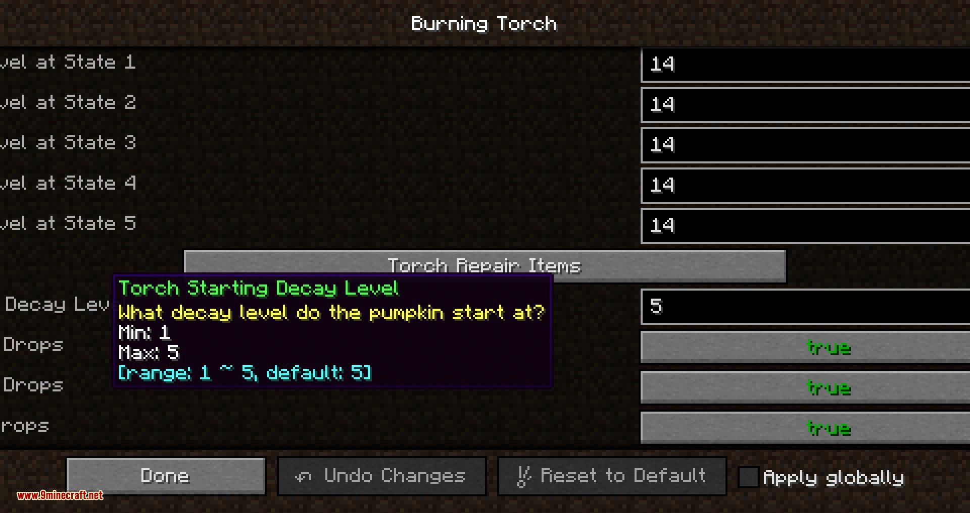 Burning Torch mod for minecraft 03