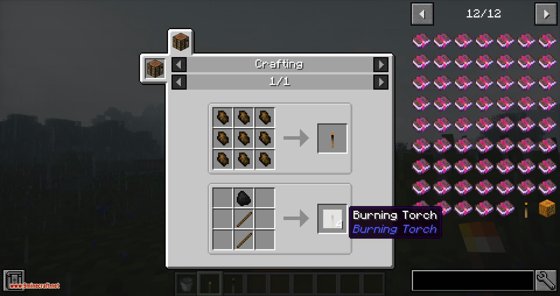 Burning Torch mod for minecraft 07