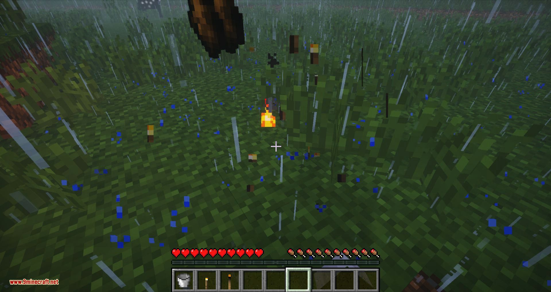Burning Torch mod for minecraft 09