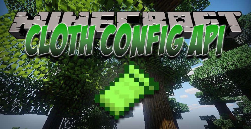 Cloth Config API mod for Minecraft logo