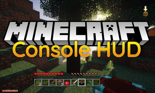 Console HUD mod for minecraft logo