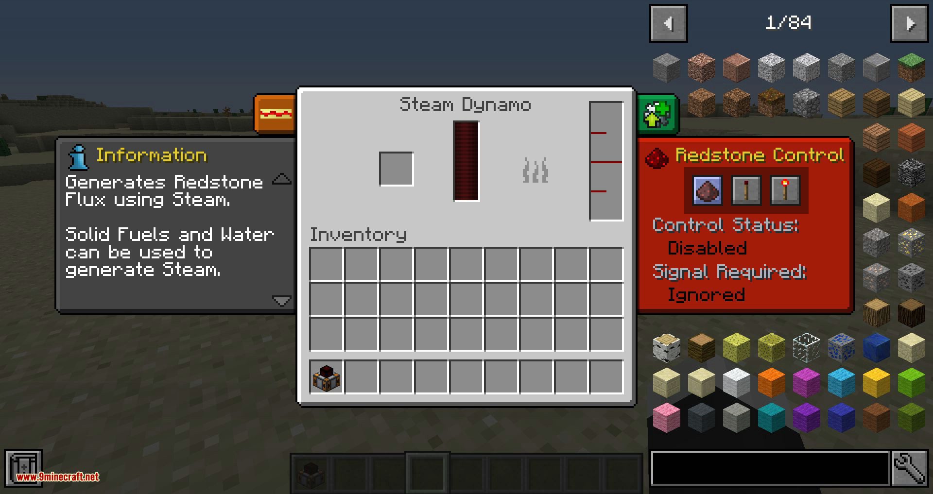 Dynamic Dynamos mod for minecraft 03