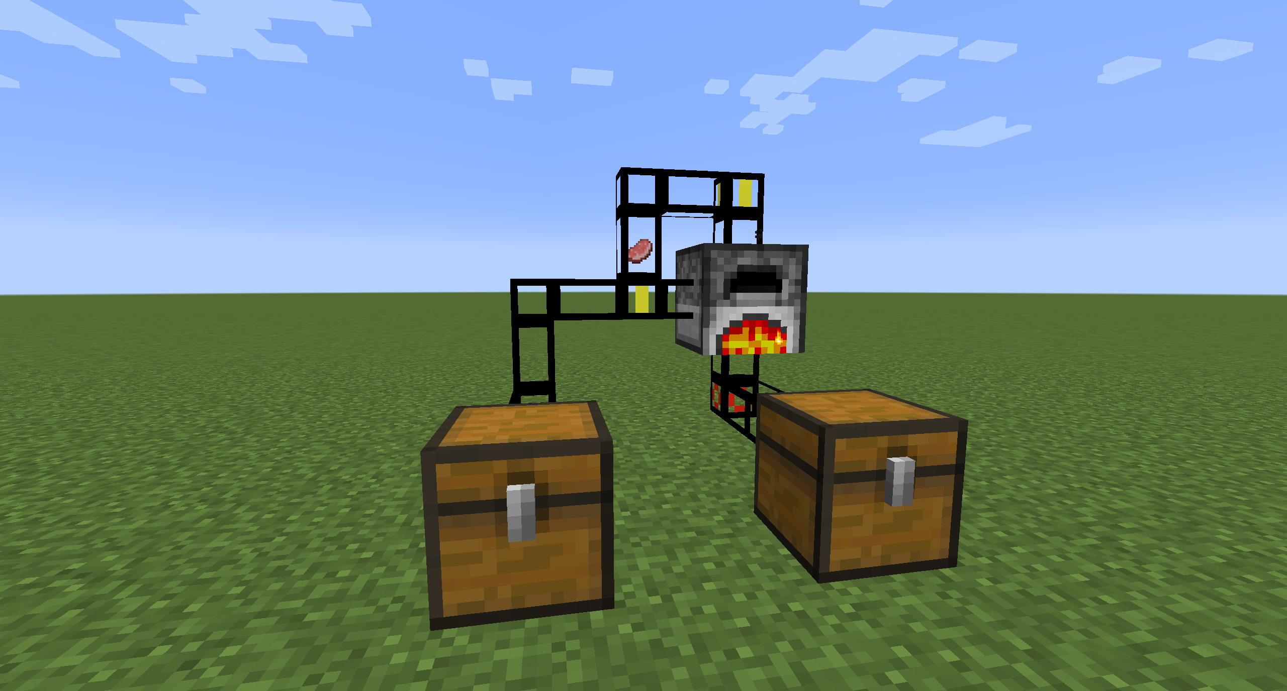 Exponentialistics Pipes mod for minecraft 25