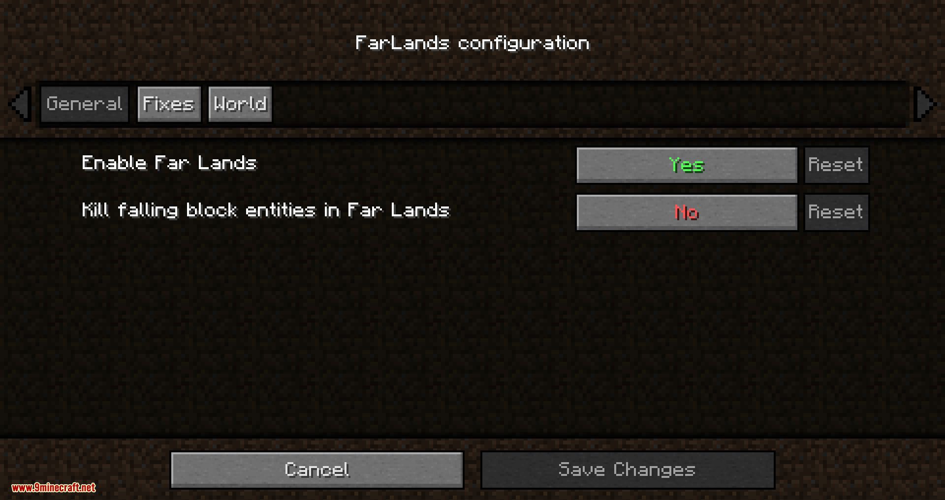 Farlands mod for minecraft 01