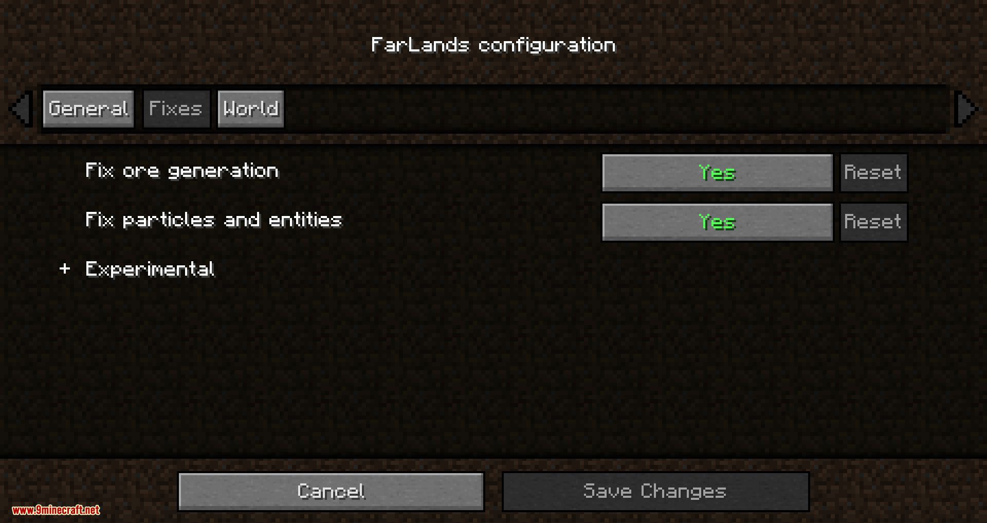 Farlands mod for minecraft 10