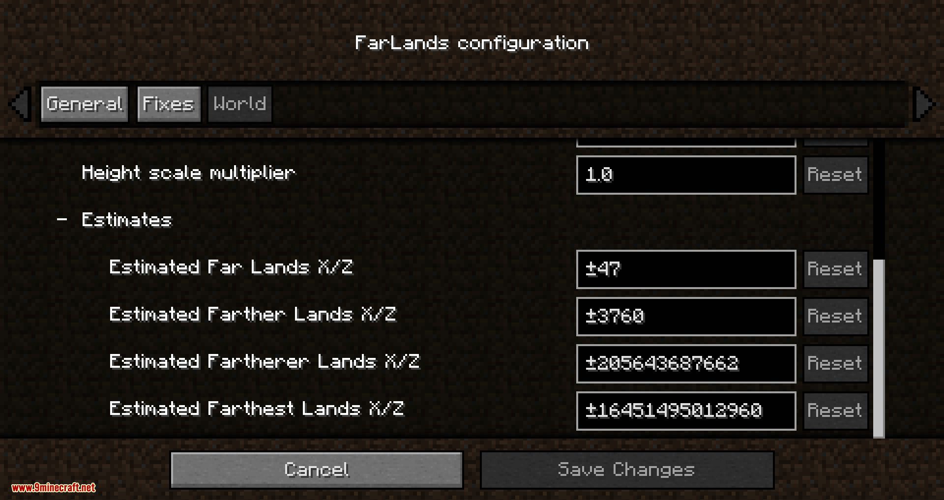 Farlands mod for minecraft 12
