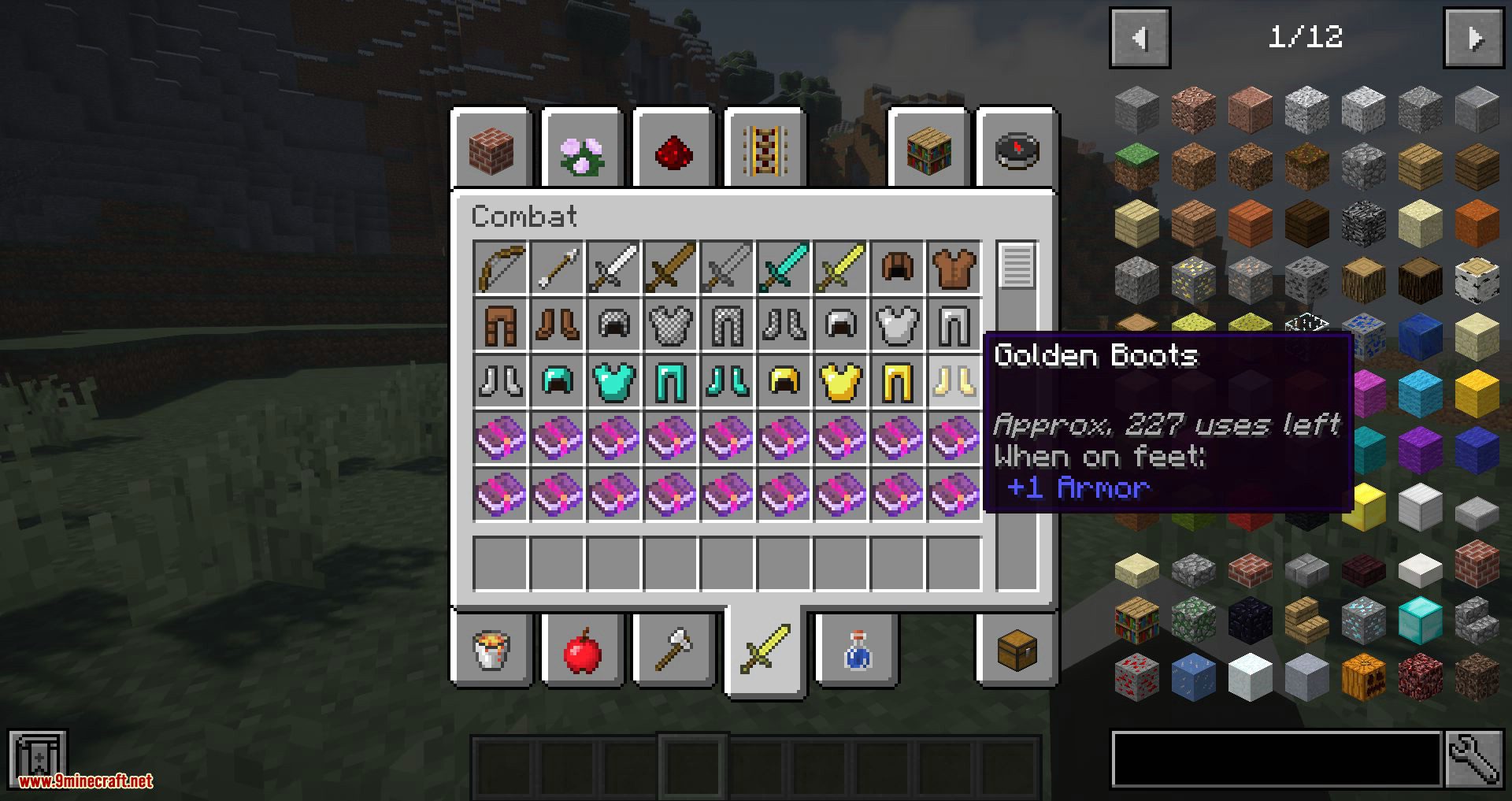Items Dont Break mod for minecraft 01