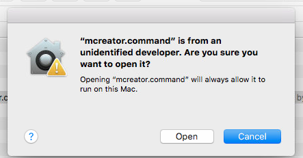 MCreator Installation 4