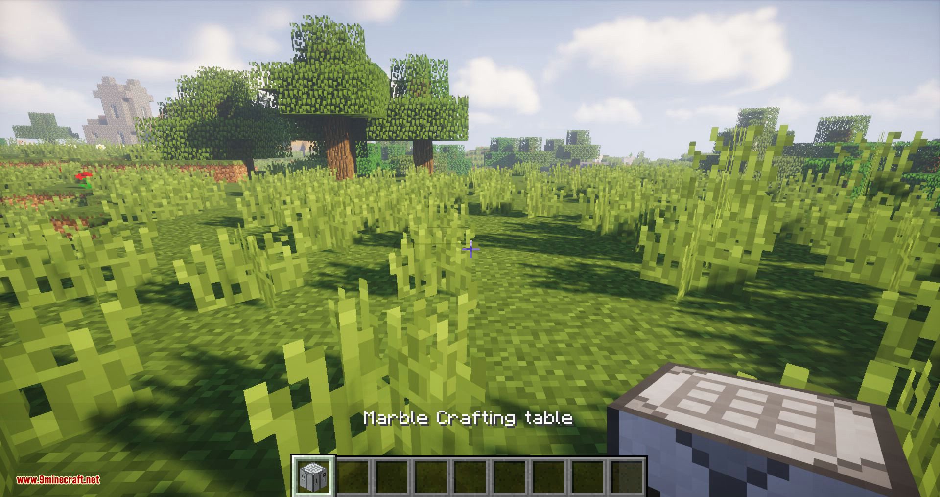Marble Crafting Table mod for minecraft 01