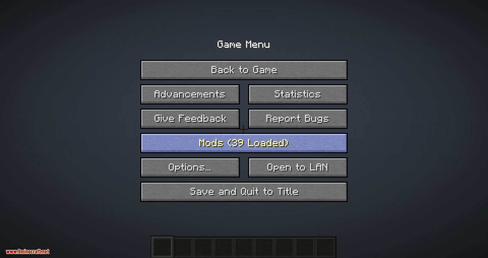 Mod Menu mod for minecraft 09