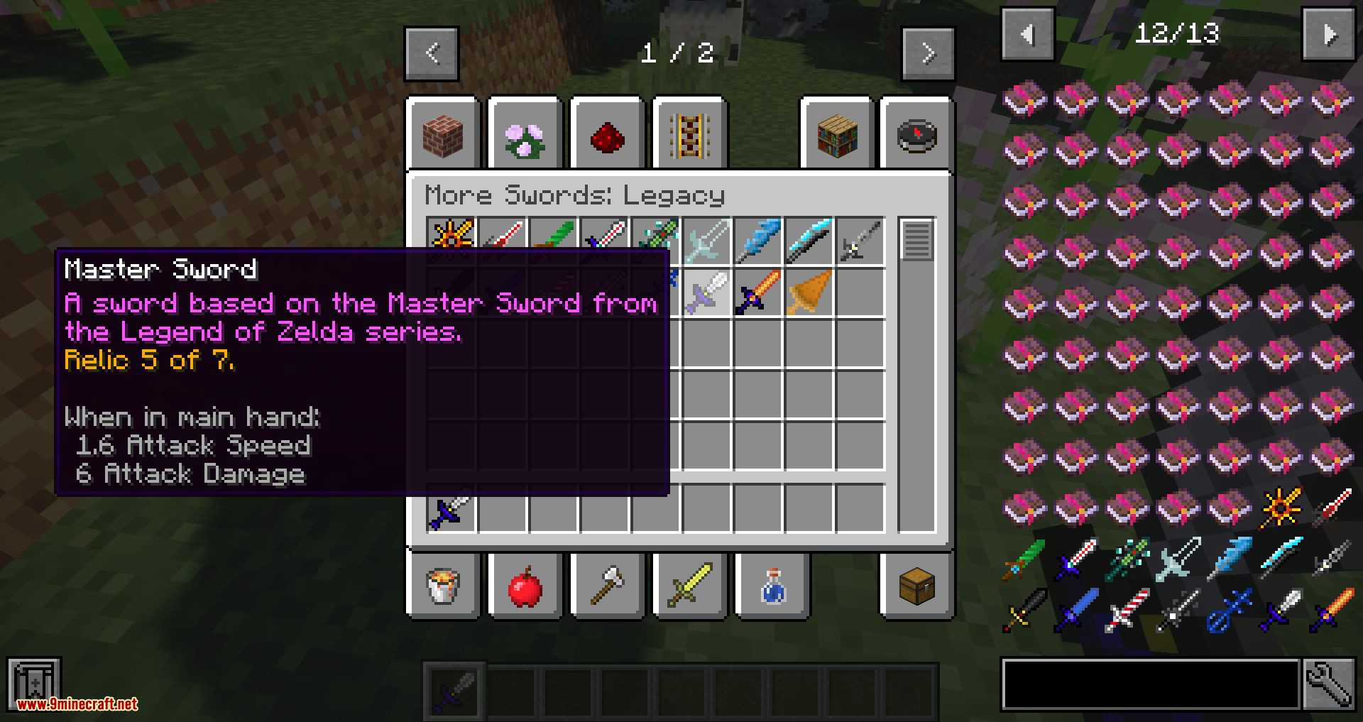 More Swords Legacy Mod 1.12.2 (Adds Many Epic Blades)