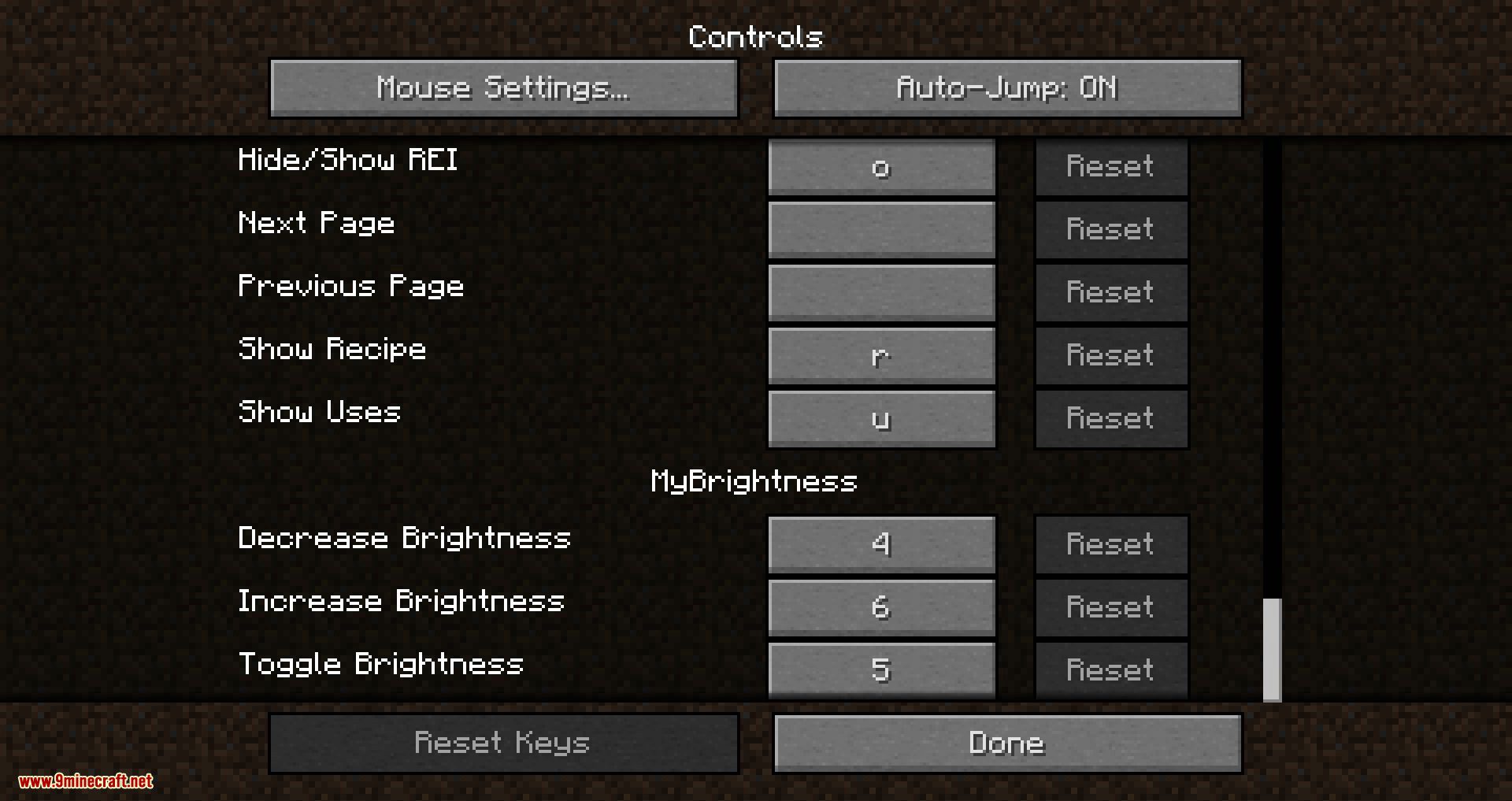 My Brightness mod for minecraft 02