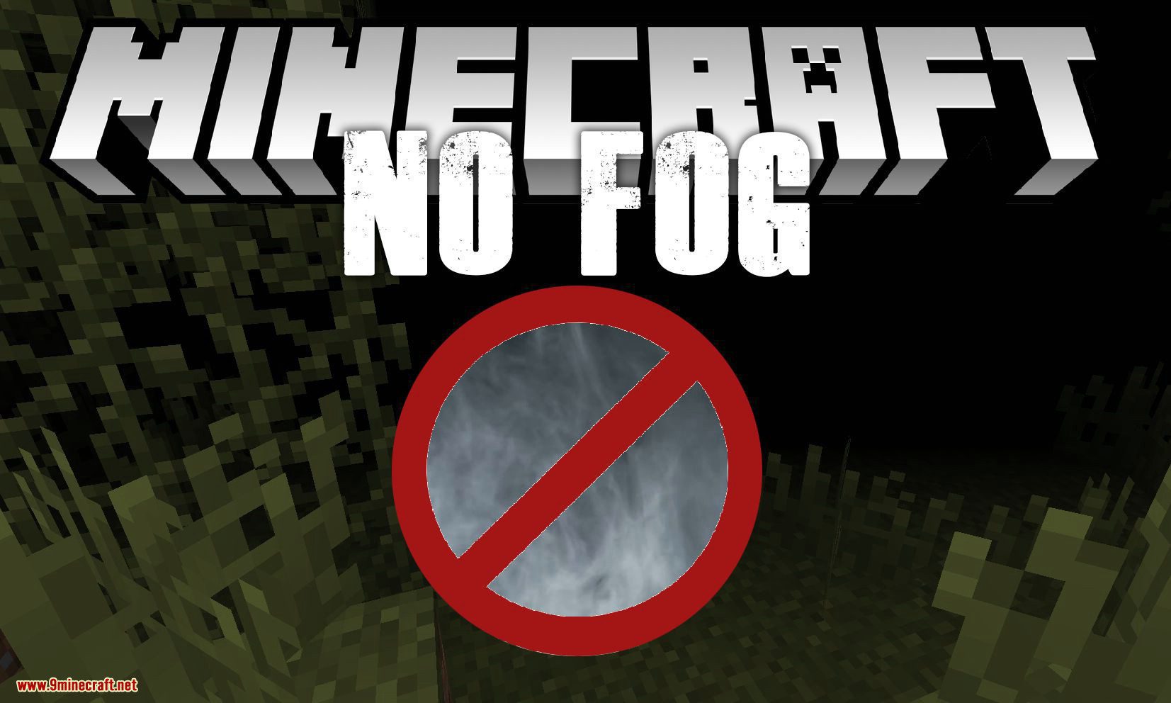 NoFog mod for minecraft logo